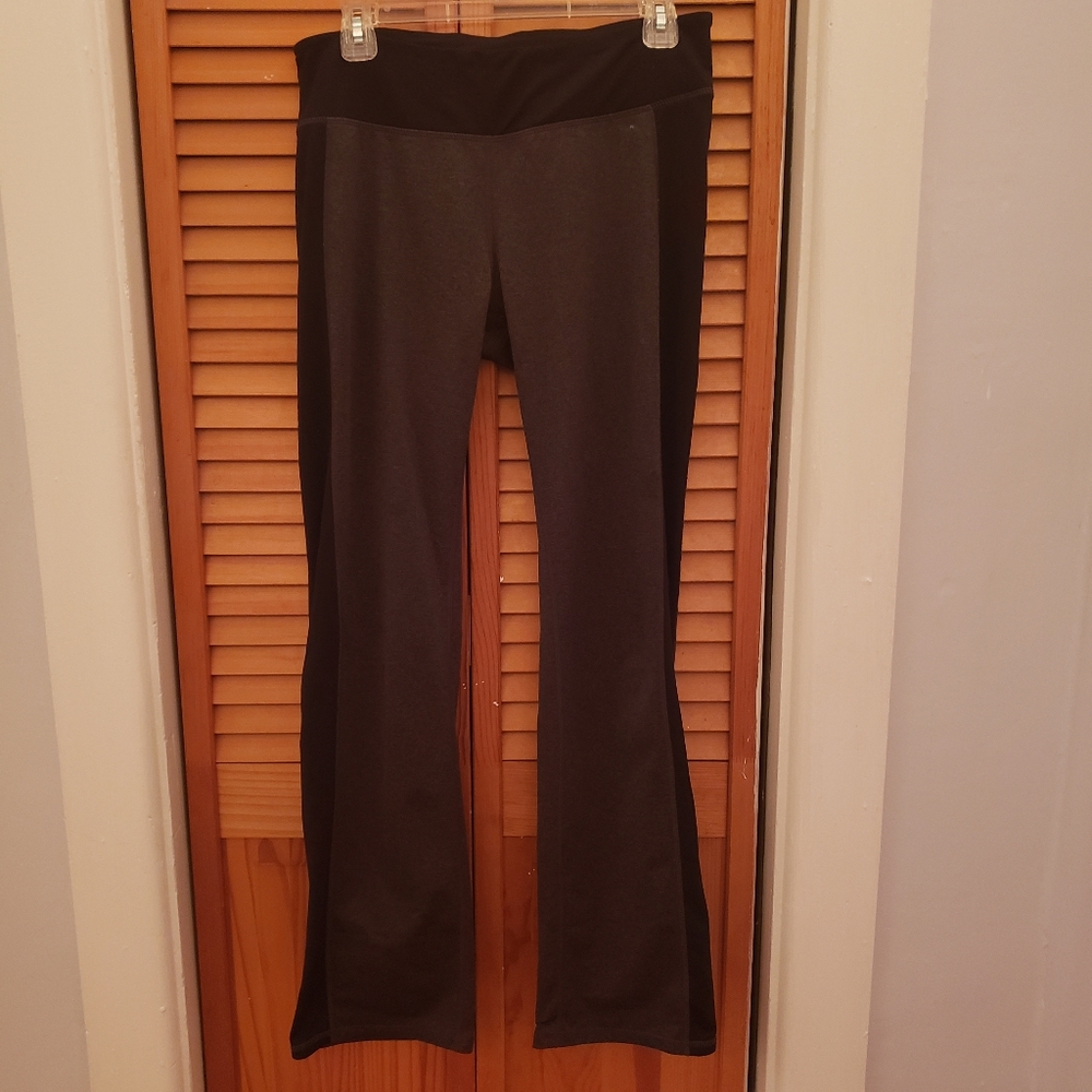 Gray and black yoga pants free surprise gift with